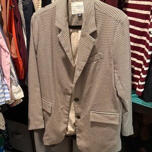 American Eagle Outfitters women’s Checkered Blazer